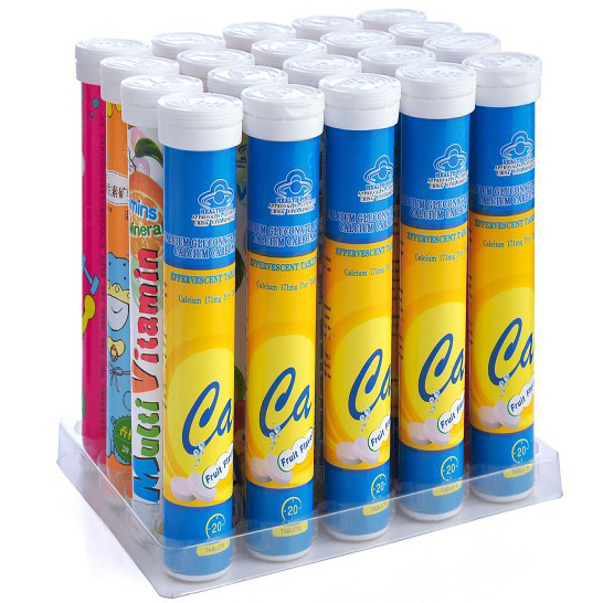 Фабрика питания кальция глюконат шипучие таблетки и брендов фармацевтической таблетки