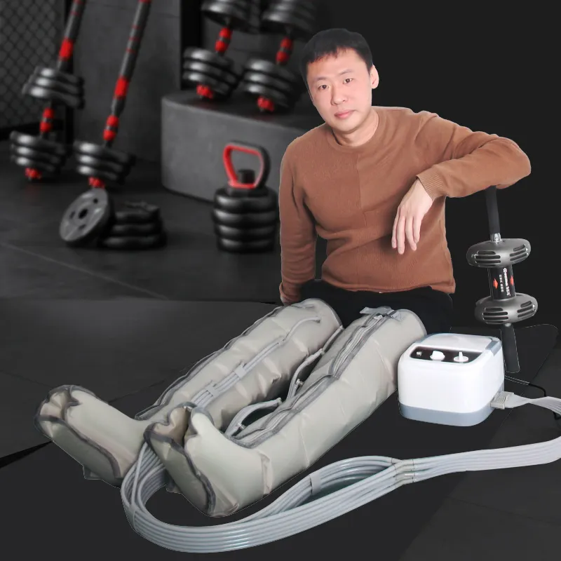 Air Relax Air Compression Bag Foot Electric Leg Massager Foot Blood Circulator