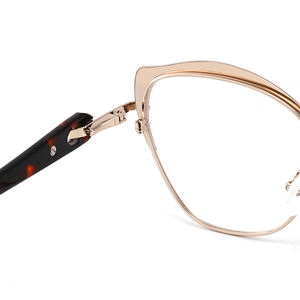 G7-69159แว่นตาแฟชั่น Morese 3121รุ่นแว่นตาแฟชั่นกรอบแว่นตาโลหะผีเสื้อ - Product Image 5