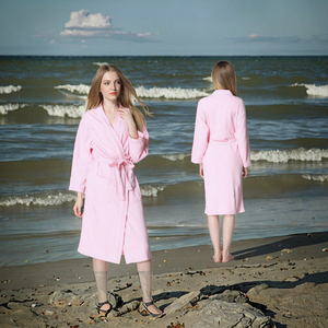 Luxury Terry Bathrobe Spa Robe Customized 100% Cotton Quick Dry Long Sleeve for Man and Women Home Wear Hotel Set - Product Image 3