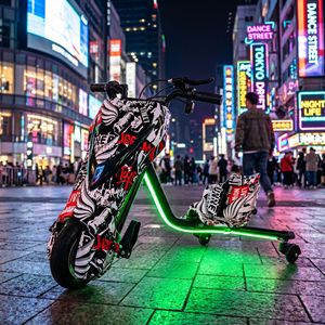 MTBGO Best Seller, trottinette électrique adulte à <span class=keywords><strong>3</strong></span> roues, 360 Smart Drift Trike, kart électrique auto-équilibré, autonomie de 20 km, 8 pouces - Product Image 2