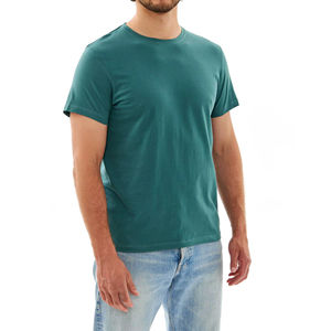 เสื้อยืดคอกลมผ้าเจอร์ซีย์คอตตอนเนื้อนุ่ม น้ำหนักเบา ระบายอากาศดี สไตล์ลำลอง สำหรับผู้ชาย ผ้า 30/1  เรียบง่าย ไม่มีลวดลาย ขายส่ง - Product Image 1