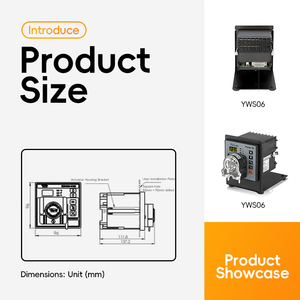 Bomba de Dosagem YW-S06 Bomba de Titulação de Fosfato Monitoramento Ambiental <span class=keywords><strong>Online</strong></span> de Gases de Combustão CEMS Bomba Peristáltica - Product Image 3