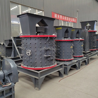 Trituradora de Impacto de Eje Vertical Sentai de Alta Productividad, Máquina para Fabricar Arena, Motor de 45kw, Bomba Incluida, 380V/220V