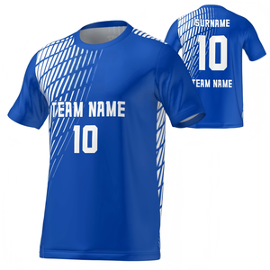 Camiseta de Fútbol con Corte Automatizado y Absorción de Humedad para Entrenamiento de Clubes Juveniles - Product Image 1