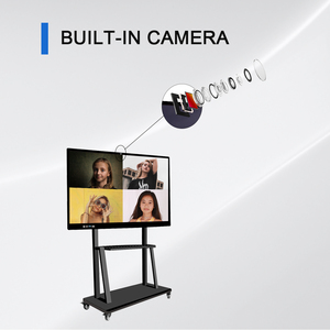 4K UHD thông minh kỹ thuật số bảng 55 65 inch màn hình cảm ứng bảng tương tác di chuyển đứng bảng thông minh cho lớp học và hội nghị - Product Image 4