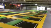 Equipo para Parque de Trampolines Interior para Niños, Área de Juegos Comercial con Piscina de Pelotas, Pared de Escalada, Bloques de Espuma, Venta al Por Mayor de Fábrica