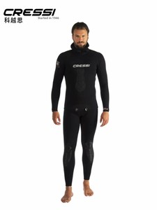 Traje de Buceo CRESSI <span class=keywords><strong>APNEA</strong></span> de Dos Piezas <span class=keywords><strong>para</strong></span> Hombre, Ajustado, 3.5mm/5mm/7mm, Hecho en China - Product Image 1
