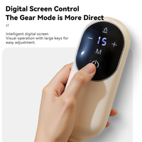 Masseur de cou multi-zones avec airbag, thérapie thermique, Bluetooth, commande manuelle filaire, rechargeable par USB pour le voyage/le bureau, soulagement du stress