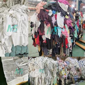 Trapos de Limpieza Industriales de Algodón Usados, Trapos de Camiseta 100% Algodón de Colores, Trapos de Limpieza Marítima - Product Image 6