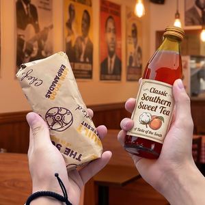 Custom Design Recyclable Eco-Friendly Disposable PE <b>Greaseproof</b> Food Grade Wrapping <b>Paper</b> for Sandwiches Pizza Empanadas - Product Image 6