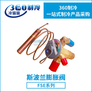Vanne d'expansion Sporan FSE 1 Z FSE 2 Z FSE 3 Z en acier inoxydable fileté, double action basse température, pièces de réfrigération - Product Image 4