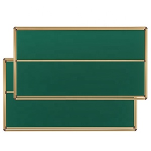 <span class=keywords><strong>Tableau</strong></span> noir vert coulissant mural, design gain de place avec mouvement vertical à double <span class=keywords><strong>action</strong></span> - Product Image 3