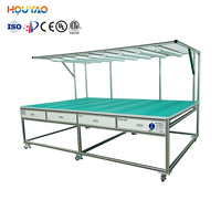 Plataforma de Prueba de Apariencia Industrial IEC 61215 MQT 01 con Más de 1000 lux, 2600x1500 mm, con Lupa de 100X para Inspección Visual de Paneles Fotovoltaicos