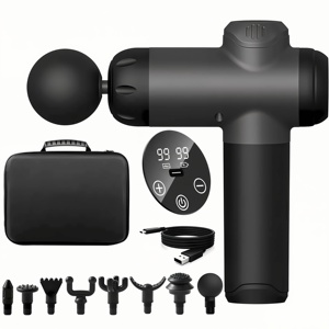 Massagepistool voor spierherstel, fabrieks prijs, draagbaar, diepe weefselmassage, elektrisch, draadloos, percussie, professioneel massagepistool, 2025 model. - Product Image 1