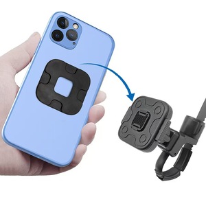 Support de téléphone pour moto, noir, compact, magnétique, à dégagement rapide, pour vélos de route et support de moto - Product Image 1