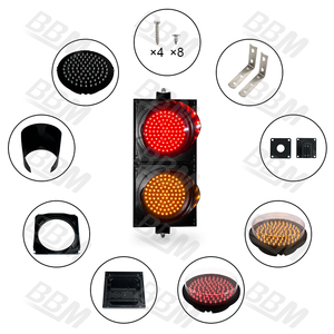 Lampu Sinyal Lalu Lintas LED Peringatan Keselamatan Jalan Dijual - Product Image 5
