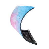 Pantalla LED Curva Flexible para Interiores/Exteriores P1.86 P2 P2.5 P3 P4, Panel LED de 320X160mm a Todo Color, Pantalla LED Cilíndrica para Publicidad