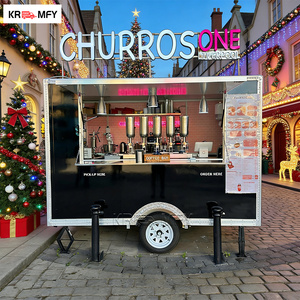 รถเข็นขายไอศกรีมทรงสี่เหลี่ยม ได้รับการรับรองมาตรฐาน CE ผ่านการรับรอง DOT พร้อมอุปกรณ์ครบครันสำหรับขายซอฟต์เสิร์ฟ พิซซ่า บาร์บีคิว และอาหารจานด่วน - Product Image 6