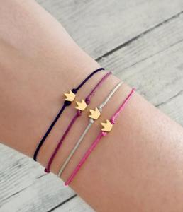 Inspire Jewelry Crown Friendship Bracelet Crown Charm String Bracelet Princess <strong>Queen</strong> Bridesmaids Daughter BFF <strong>Gift</strong> - Product Image 5