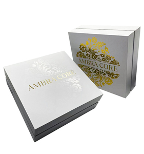 Luxury Custom Logo Slide Out Gift <strong>Boxes</strong> White Rigid Hard Case Cardboard Packaging with <strong>Removable</strong> Lid Base Paper Box <strong>for</strong> Bedding - Product Image 1