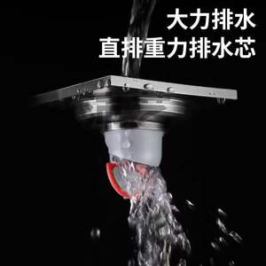 Siphon de sol anti-odeur amélioré avec fonction anti-insectes pour cuisine, salle de bain, douche, toilettes – Design minimaliste en plastique - Product Image 5