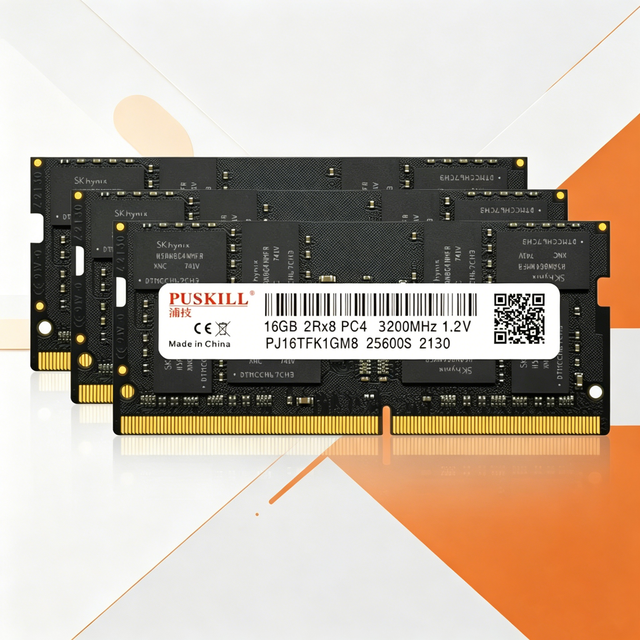 PUSKILL DDR4 Laptop RAM 8GB 16GB 32GB 2133/2400/2666/3200MHz 1.2V SODIMM Notebook Memory for Gaming/Office