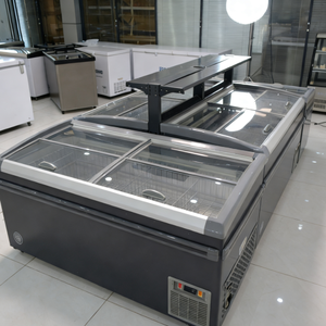 <span class=keywords><strong>Congélateur</strong></span> <span class=keywords><strong>combiné</strong></span> Island Extra Large Horizontal 4 portes, No Frost, Refroidissement par ventilateur, Refroidissement direct, 2 étoiles, Économe en énergie - Product Image 5