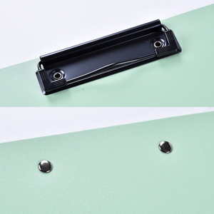 Biểu tượng tùy chỉnh thư mục tập tin PP tông có thể gập lại clip <span class=keywords><strong>Folio</strong></span> Board A4 Thư Văn phòng Pad giấy clipboard có thể gập lại cho y tá bác sĩ - Product Image 2