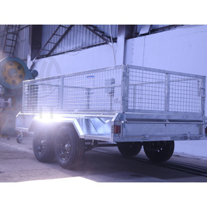 Rimorchio Tandem Zincato 10x5 per Trasporto di Oggetti Pesanti, Capacità 2000kg, Lunga Durata - Product Image 5