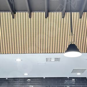 Paneles <span class=keywords><strong>de</strong></span> Madera Acústicos para Pared, Decoración <span class=keywords><strong>de</strong></span> Interiores con Superficie <span class=keywords><strong>de</strong></span> Madera <span class=keywords><strong>de</strong></span> Roble, Paneles <span class=keywords><strong>de</strong></span> Madera Insonorizantes para <span class=keywords><strong>Estudio</strong></span> <span class=keywords><strong>de</strong></span> Grabación - Product Image 4