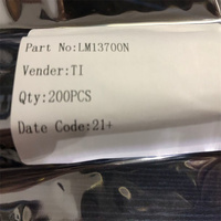 Entegre devreler yeni orijinal IC çip elektronik bileşenler transistör buz güç amplifikatörü LM13700N