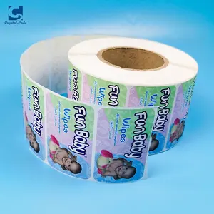 Resealable Brand New High Tech Reusable Self Adhesive Silicone Anti Uv Non Removable Sticker Paper Customised For Mailing