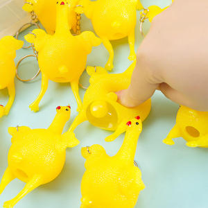 Nuevos Juguetes Sensoriales Blandos para Niños y Niñas, Juguetes Antiestrés de Gallinas Ponedoras y Gatos de Subida Lenta - Product Image 4