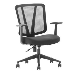 Chaise de bureau ergonomique pivotante réglable haut de gamme échantillon <span class=keywords><strong>gratuit</strong></span> conception de travail moderne chaise de direction en mousse à mémoire de forme tissu en Nylon métallique - Product Image 4