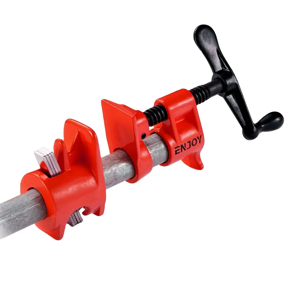 Quick Release H Style Pipe Clamp With Crank Handle