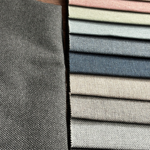 100% poliéster liso sofá tela tapicería decoración del hogar tela <span class=keywords><strong>para</strong></span> sofá sillón fábrica precio más barato Stock Inari Boss - Product Image 5