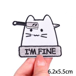 Patchs brodés personnalisés animaux de dessin animé, lettres, logos, noms, à thermocoller pour chapeaux, vêtements et jeans - Product Image 5