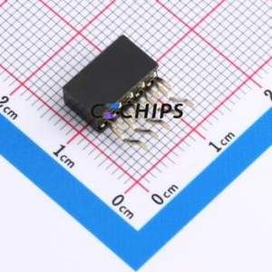 HX PM2.0-2x5P WT Pin Socket SMD,P=2mm,Horizontal Mount Connector ( Jack Structure: 2x5P )( Pitch: 2mm )( Row Spacing: 2mm ) - Product Image 2