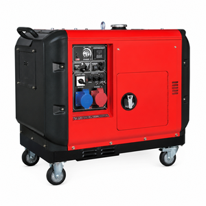 เครื่องกำเนิดไฟฟ้าดีเซลแบบโครงเปิด ราคาโรงงาน 5kVA 10kVA ระบายความร้อนด้วยอากาศ ระบบเฟสเดียว/สามเฟส สำหรับสำรองไฟฉุกเฉิน - Product Image 4