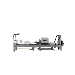 Reformer de <span class=keywords><strong>Yoga</strong></span> y Pilates Plegable Multifuncional de Madera y Aleación de Aluminio, Portátil para el Hogar, Personalizable - Product Image 2