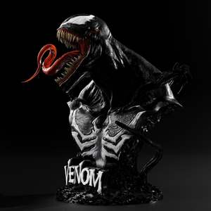 Buste de <span class=keywords><strong>Venom</strong></span> <span class=keywords><strong>Marvel</strong></span> grandeur nature, buste de <span class=keywords><strong>Venom</strong></span> à l'échelle <span class=keywords><strong>1</strong></span>:<span class=keywords><strong>1</strong></span>, modèle de collection mortel, objets de collection - Product Image 5