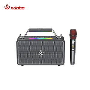 Système de haut-parleurs karaoké sans fil portable Xdobo Bold <span class=keywords><strong>Mini</strong></span> 80W BT 5.3 avec microphone, étanche IPX5, pour cinéma maison, fêtes et extérieur - Product Image 1