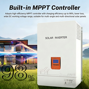 Contrôleur de charge MPPT 5 kW, onduleur à onde sinusoïdale pure, onduleur solaire hybride hors réseau - Product Image 2