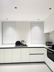 Muebles modernos para el hogar, gabinetes de cocina RTA, coctelera de madera maciza, acabado lacado, tablero de melamina, construcción de gabinetes de Tailandia - Product Image 6