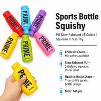 Bouteille de boisson sportive Southpeak en mousse PU souple à remontée lente, jouet anti-stress à presser, 8 couleurs, OEM