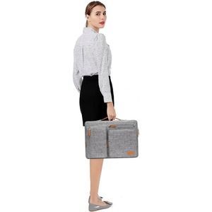 BSCI Factory Factory Custom <b>Laptop</b> Sleeve <b>HandBag</b> Notebook Cover Oxford Briefcase <b>Laptop</b> Bag - Product Image 4