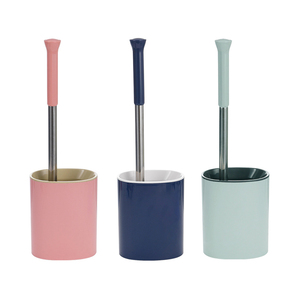 Nouveau produit – Kit de brosses de nettoyage de toilettes anti-goutte, facile à assembler, pour un nettoyage en profondeur, avec <span class=keywords><strong>support</strong></span> - Product Image 4