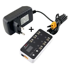 Зарядное устройство vipfly WhoopStor <span class=keywords><strong>3</strong></span> V3, 6-портовый аккумулятор, функция хранения памяти, совместимый с TinyWhoop, дроны, источник питания переменного/постоянного тока - Product Image 3