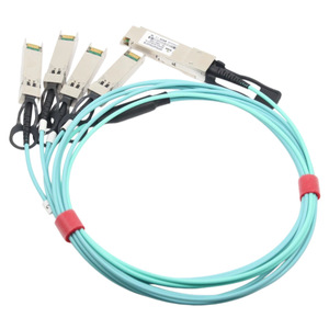 Câble optique actif Shengdawei Manufacturing 100G QSFP28 AOC OM3 compatible avec les commutateurs H3C Huawei Ruijie - Product Image 1